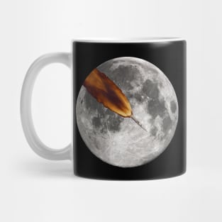 Apollo 7 space rocket orbiting the moon Mug
